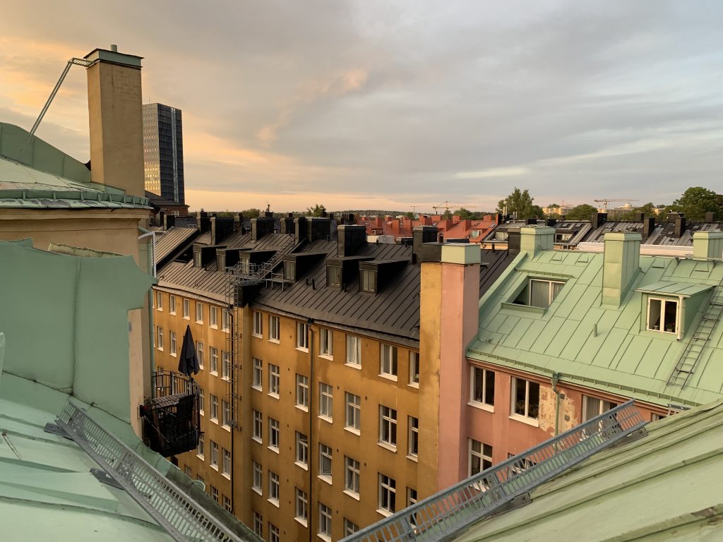 Stockholm rooftops